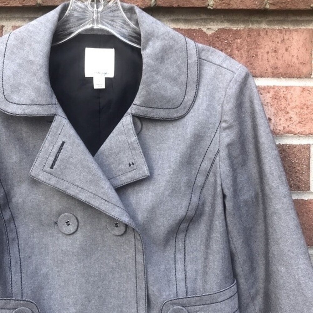 Halogen Jacket Cropped Blazer Sz Small - image 3